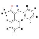 Isoxazole, 5-Methyl-3,4-diphenyl-