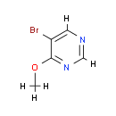 5-溴-4-甲氧基-嘧啶 CAS号:4319-85-1 现货优势供应 科研产品