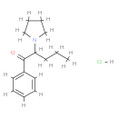 1-Pentanone, 1-phenyl-2-(1-pyrrolidinyl)-, hydrochloride
