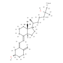 (1S,3Z)-3-[(2E)-2-[(1R,3aS,7aR)-7a-methyl-1-[(2R)-7,7,7-trideuterio-6-hydroxy-6-(trideuteriomethyl)heptan-2-yl]-2,3,3a,5,6,7-hexahydro-1H-inden-4-ylidene]ethylidene]-4-methylidenecyclohexan-1-ol