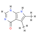 3,7-Dihydro-5,6-dimethyl-4H-pyrrolo[2,3-d]pyrimidin-4-one