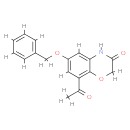 8-acetyl-6-(benzyloxy)-2H-benzo[b][1,4]oxazin-3(4H)-one  