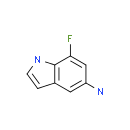 7-fluoro-1H-indol-5-amine