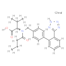(2S)-2-[butanoyl-[[4-[2-(2H-tetrazol-5-yl)phenyl]phenyl]methyl]amino]-3-methylbutanoic acid