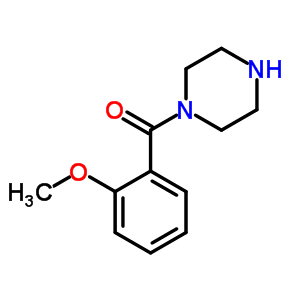 (C12H16N2O2) (2-Methoxyphenyl)(piperazin-1-yl)methanone;Methanone, (2-methoxyphenyl)-1-piperazinyl-
