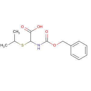 2-(phenylmethoxycarbonylamino)-2-propan-2-ylsulfanylacetic acid