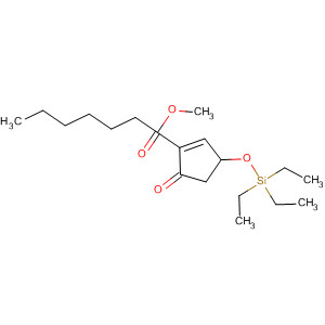 methyl 7-(5-oxo-3-triethylsilyloxycyclopenten-1-yl)heptanoate  