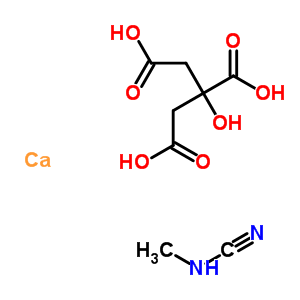 (C8H12CaN2O7) Temposil;Abstem;Cyamid;Dipsan;Colme;Calcium cyanamide citrated;Citrated calcium carbimide;Calcium ca...