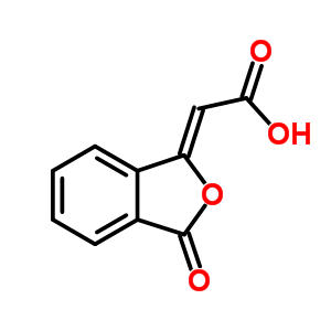(C10H6O4) (2Z)-(3-Oxo-2-benzofuran-1(3H)-ylidene)acetic acid;acetic acid, 2-(3-oxo-1(3H)-isobenzofuranylidene)...