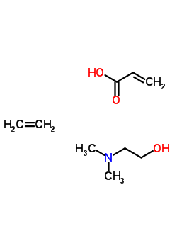 (C9H19NO3) acrylic acid; 2-dimethylaminoethanol; ethylene;125998-60-9;AC1Q5RAC;AC1L54WR;AR-1H6518;2-Propenoic a...