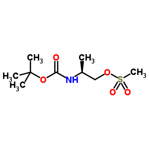 (S)-2-((tert-butoxycarbonyl)amino)propyl methanesulfonate