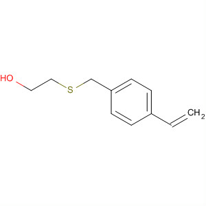 p-Vinylbenzyl 2-hydroxyethyl sulfide  