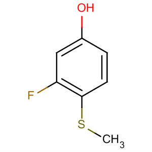 3-fluoro-4-methylsulfanylphenol