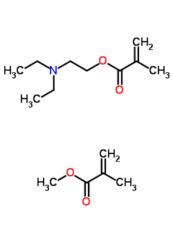 (C15H27NO4) 2-(diethylamino)ethyl 2-methylprop-2-enoate- methyl 2-methylprop-2-enoate(1:1);AC1L529Y;AC1Q67S8;AR-...