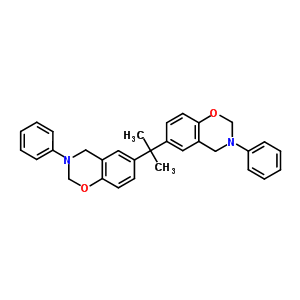 3-phenyl-6-[2-(3-phenyl-2,4-dihydro-1,3-benzoxazin-6-yl)propan-2-yl]-2,4-dihydro-1,3-benzoxazine