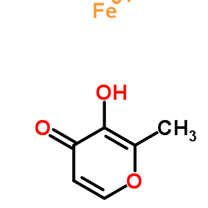 (C18H15FeO9) Ferric maltol;Iron (III) maltol;AC1L53XL;AR-1J2564;iron(3+); 2-methyl-4-oxopyran-3-olate;iron(3+) tr...