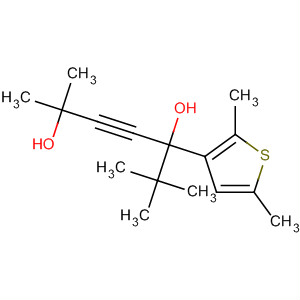 3-Heptyne-2,5-diol, 5-(2,5-dimethyl-3-thienyl)-2,6,6-trimethyl-,CAS Registr...