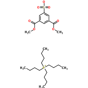 (C26H45O7PS) tetrabutylphosphonium 3,5-bis(methoxycarbonyl)benzenesulfonate;3,5-bis(methoxycarbonyl)benzenesulfon...