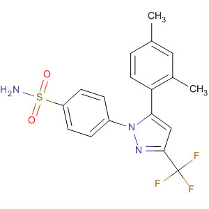 Benzenesulfonamide, 4-[5-(2,4-dimethylphenyl)-3-(trifluoromethyl)-1H-pyrazol-1-yl]-