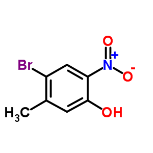 4-Bromo-5-methyl-2-nitrophenol