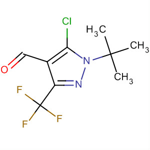 1H-Pyrazole-3-carbonitrile, 5-amino-4-(pentafluoroethyl)-1-phenyl- structure