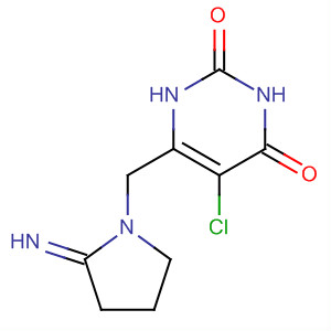 5-Chloro-6-((2-iminopyrrolidin-1-yl)methyl)pyrimidine-2,4(1H,3H)-dione,