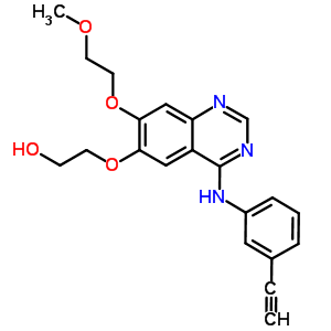 Erlotinib O-DesMethyl Metabolite