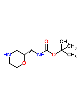 (R)-2-(BOC-氨甲基)吗啉 186202-57-3