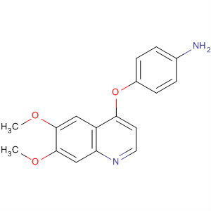 4-(6,7-dimethoxyquinolin-4-yl)oxyaniline