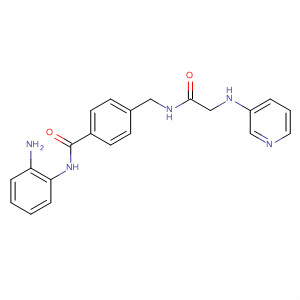 1H-Pyrrole-2-carboxamide,N-[[4-[[(2-aminophenyl)amino]carbonyl]phenyl]methyl]-1-methyl- structure