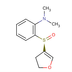 Benzenamine, N,N-dimethyl-2-(methylsulfinyl)- structure