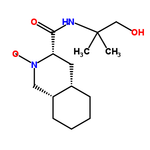 (3S,4AS,8AS)-2-CARBOBENZYLOXY-DECAHYDRO-N-(2-HYDROXY-1,1-DIMETHYLETHYL)-3-ISOQUINOLINECARBOXAMIDE