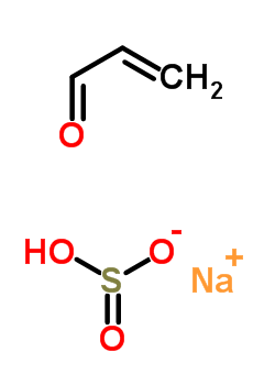 (C3H5NaO4S) sodium hydrogen sulfite- prop-2-enal(1:1:1);25322-93-4;6018-56-0;AC1Q1VYH;2-Propenal, homopolymer, c...