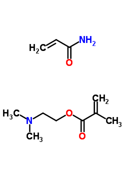 (C11H20N2O3) AC1L4MW5;Acrylamide, dimethylaminoethyl methacrylate polymer;Dimethylaminoethyl methacrylate acrylam...