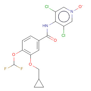 RofluMilast N-Oxide 3,5-dichloro-4-(3-(cyclopropylMethoxy)-4-(difluoroMethoxy)benzaMido)pyridine 1-oxide