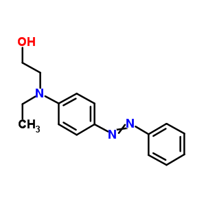 Ethanol, 2-[ethyl[4-(2-phenyldiazenyl)phenyl]amino]-