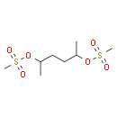 (C8H18O6S2) (+-)-2,5-Hexanediol dimesylate;2,5-Hexanediol, dimethanesulfonate