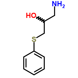 (C9H13NOS) 1-Amino-2-phenylthio-2-propanol;2-Propanol, 1-amino-2-phenylthio-;Propylamine, 2-hydroxy-3-phenylthi...