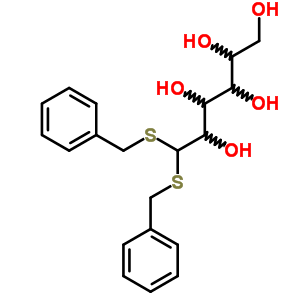 (C20H26O5S2) 6,6-di(benzylthio)hexane-1,2,3,4,5-pentaol