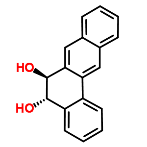 (C18H14O2) Benz(a)anthracene-5,6-diol, 5,6-dihydro-, trans-(+-)-