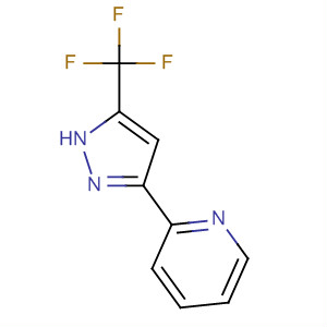 Pyridine, 2-[5-(trifluoromethyl)-1H-pyrazol-3-yl]-  
