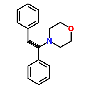 (C18H21NO) 4-(1,2-Diphenylethyl)morpholine