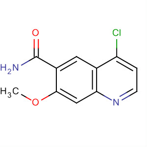 4-chloro-7-methoxyquinoline-6-carboxamide