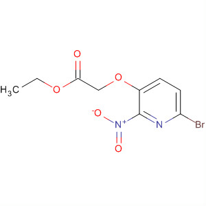 ethyl 2-(6-bromo-2-nitropyridin-3-yloxy)acetate  