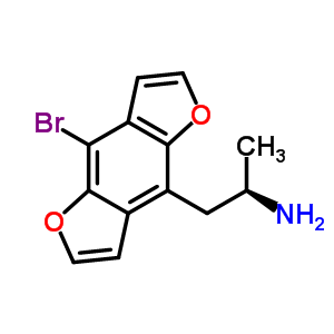 (1-(8-Bromobenzo[1,2-b;4,5-b]difuran-4-yl)-2-aminopropane  