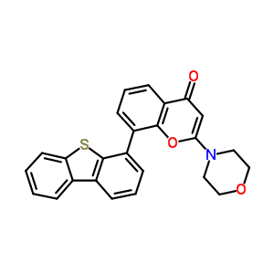 8-(dibenzo[b,d]thiophen-4-yl)-2-morpholin-4-yl-4H-chromen-4-one