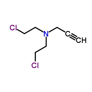(C7H11Cl2N) N,N-bis(2-chloroethyl)prop-2-yn-1-amine;923-83-1;AC1L9A72;5054-37-5