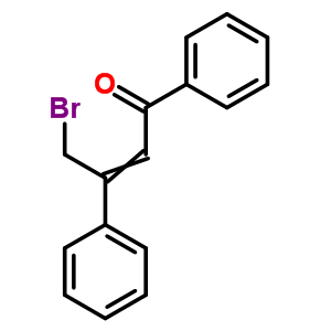 (C16H13BrO) AC1L81RA;4-bromo-1,3-diphenylbut-2-en-1-one;5247-74-5