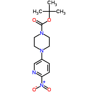 C14H20N4O4 1-BOC-4-(6-NITROPYRIDIN-3-YL)PIPERAZINE 