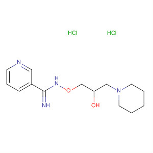 N-(2-Hydroxy-3-(piperidin-1-yl)propoxy)-nicotinimidamide dihydrochloride